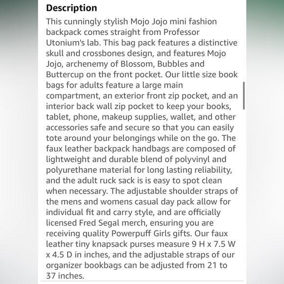 NWT Mini Backpack - Picture 9 of 9